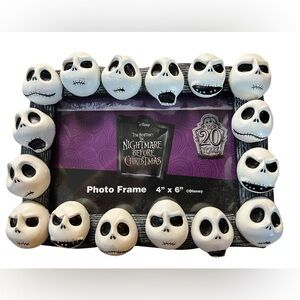 Disney Nightmare Before Christmas Jack Skellington‎ Resin Photo Frame 4x6